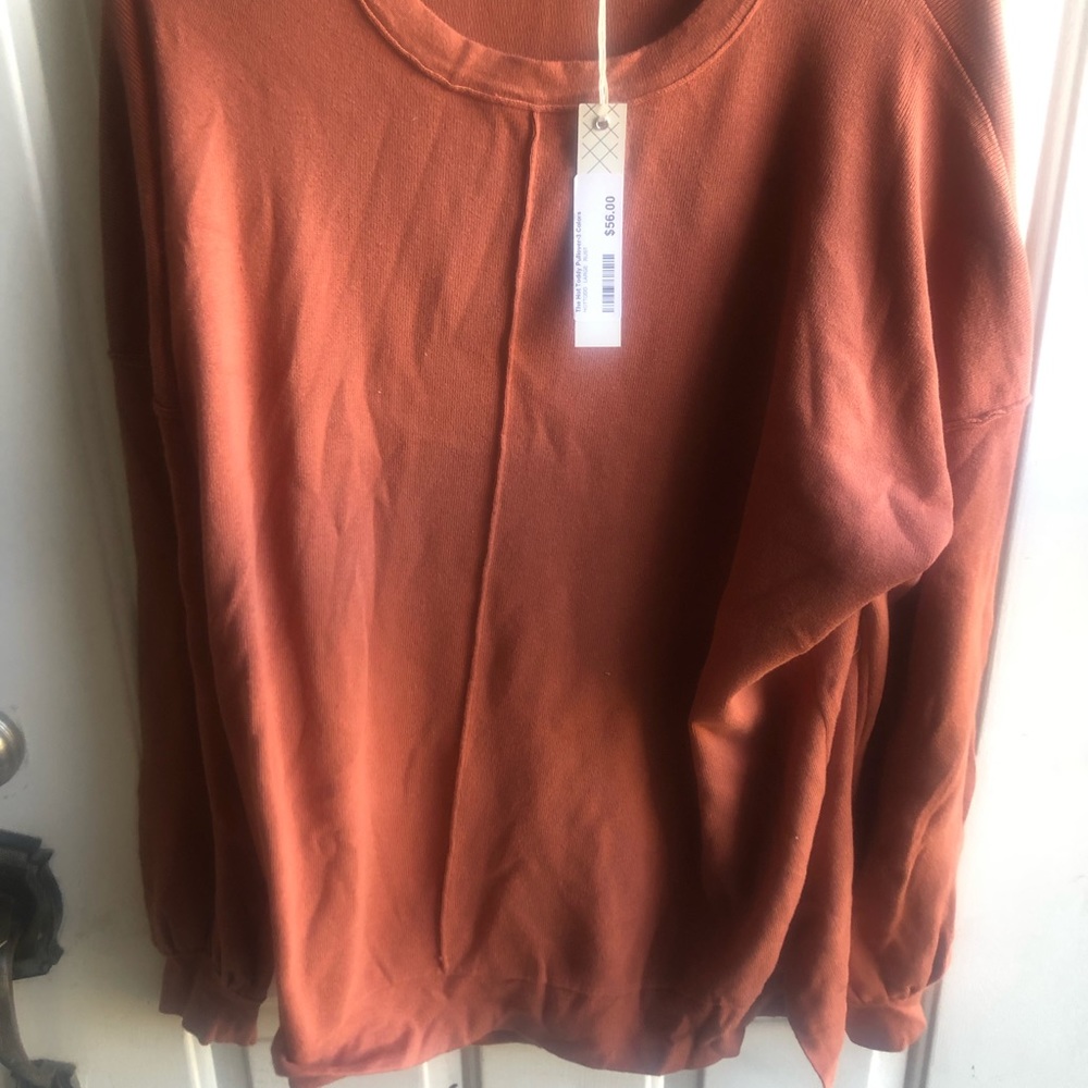 Rust colored pullover